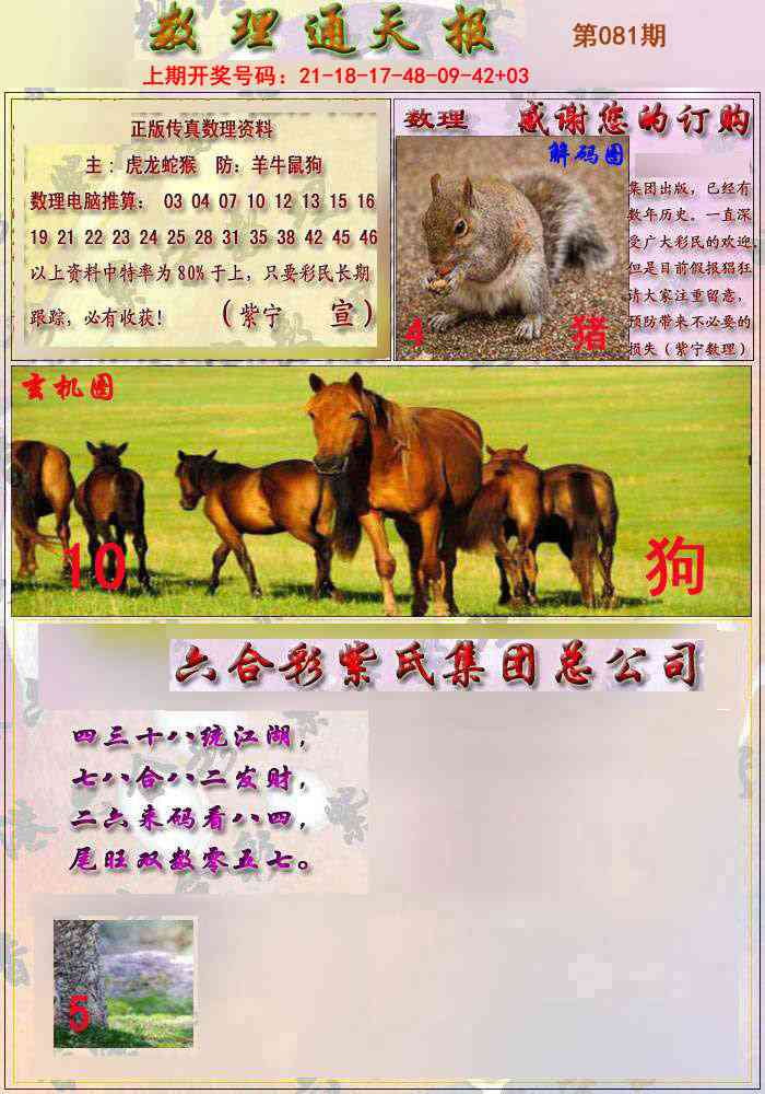 081期数通报[图]