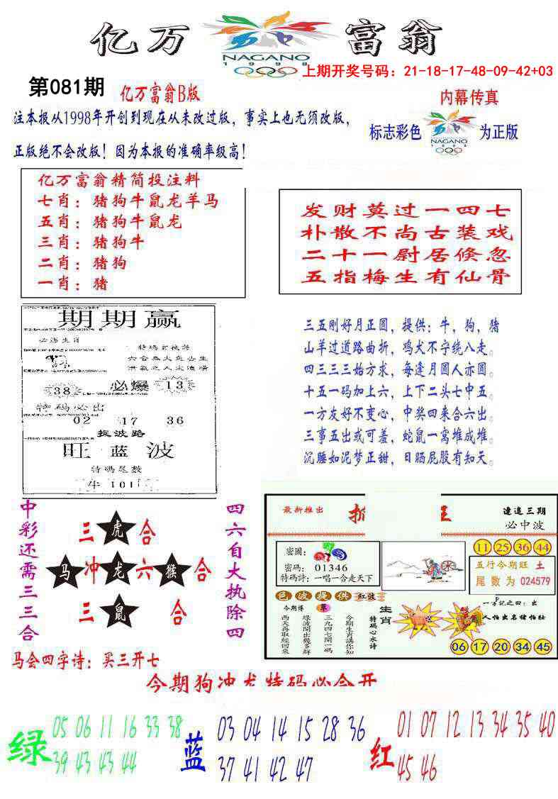081期亿万富翁B[图]